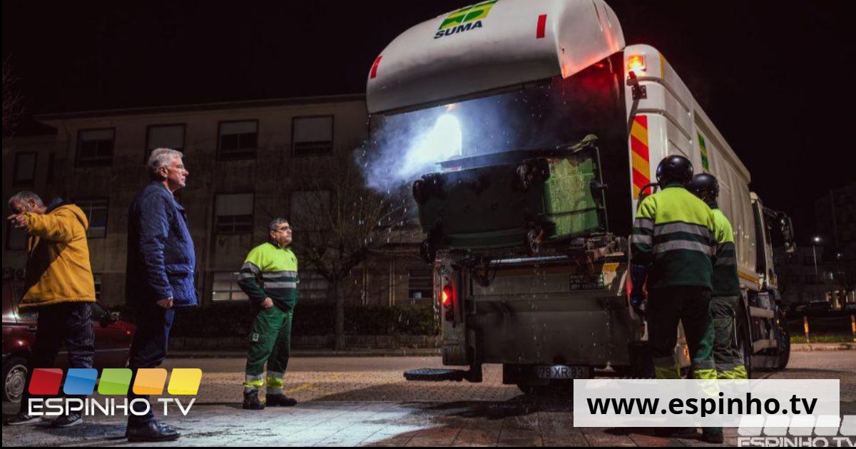 Arrancaram os trabalhos de lavagem e desinfeção dos contentores de resíduos em todo o concelho.