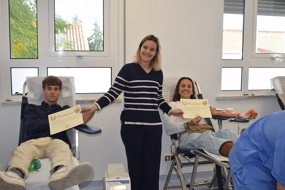 Acolhe 19 dadores de sangue