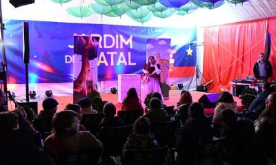 Hoje foi dia do Natal das Três Princesas no Jardim de Natal.

Um conto teatraliz…