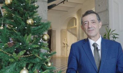 O Presidente da Câmara Municipal de Évora, Carlos Zorrinho, dirige a todos os eb…