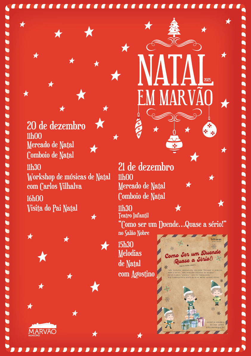 O espírito natalício está no ar. Este fim-de-semana, Marvão recebe a última visi…