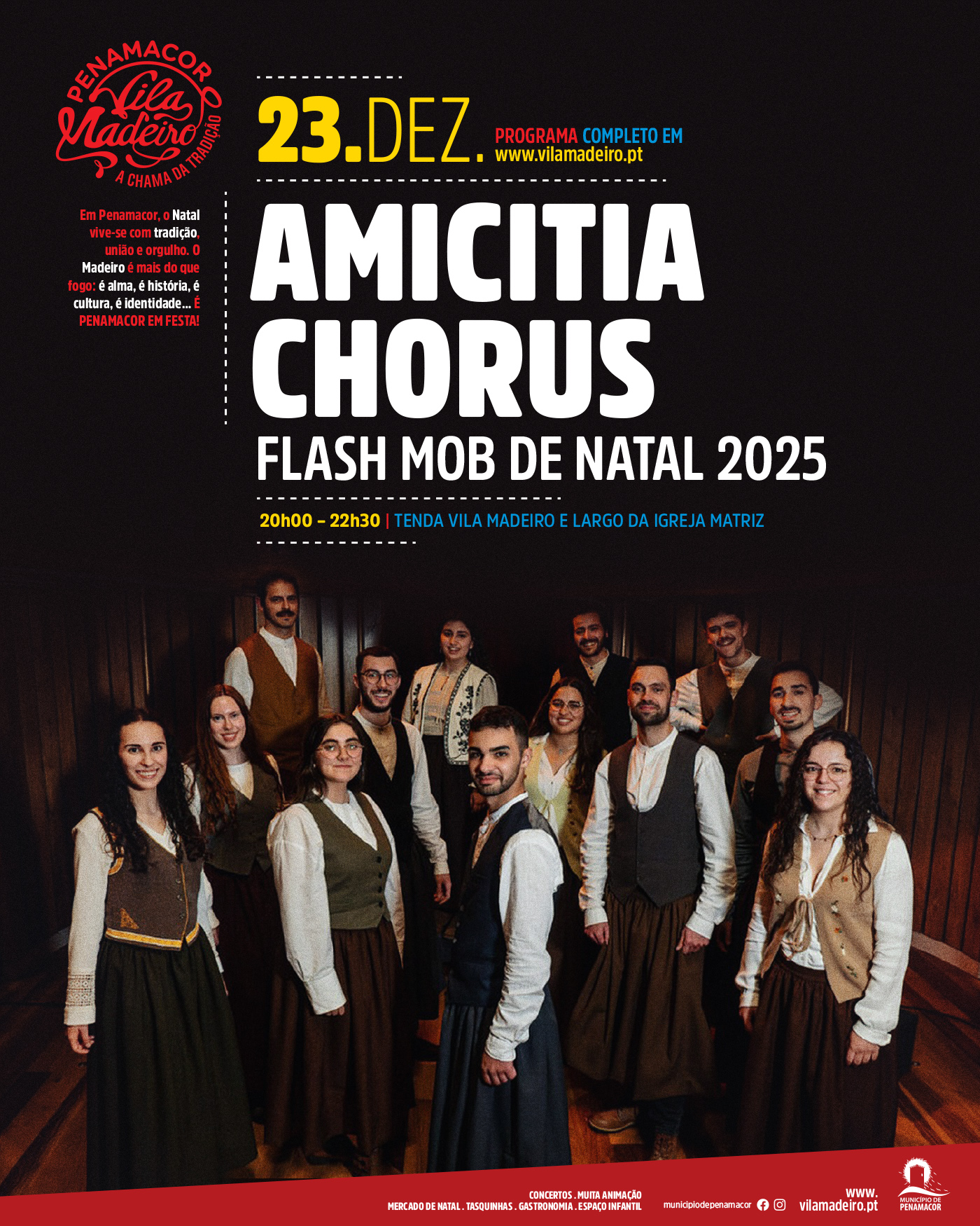 Vila Madeiro Recebe Flash Mob Natalício e Concerto GospelNo dia 23 de dezembro…