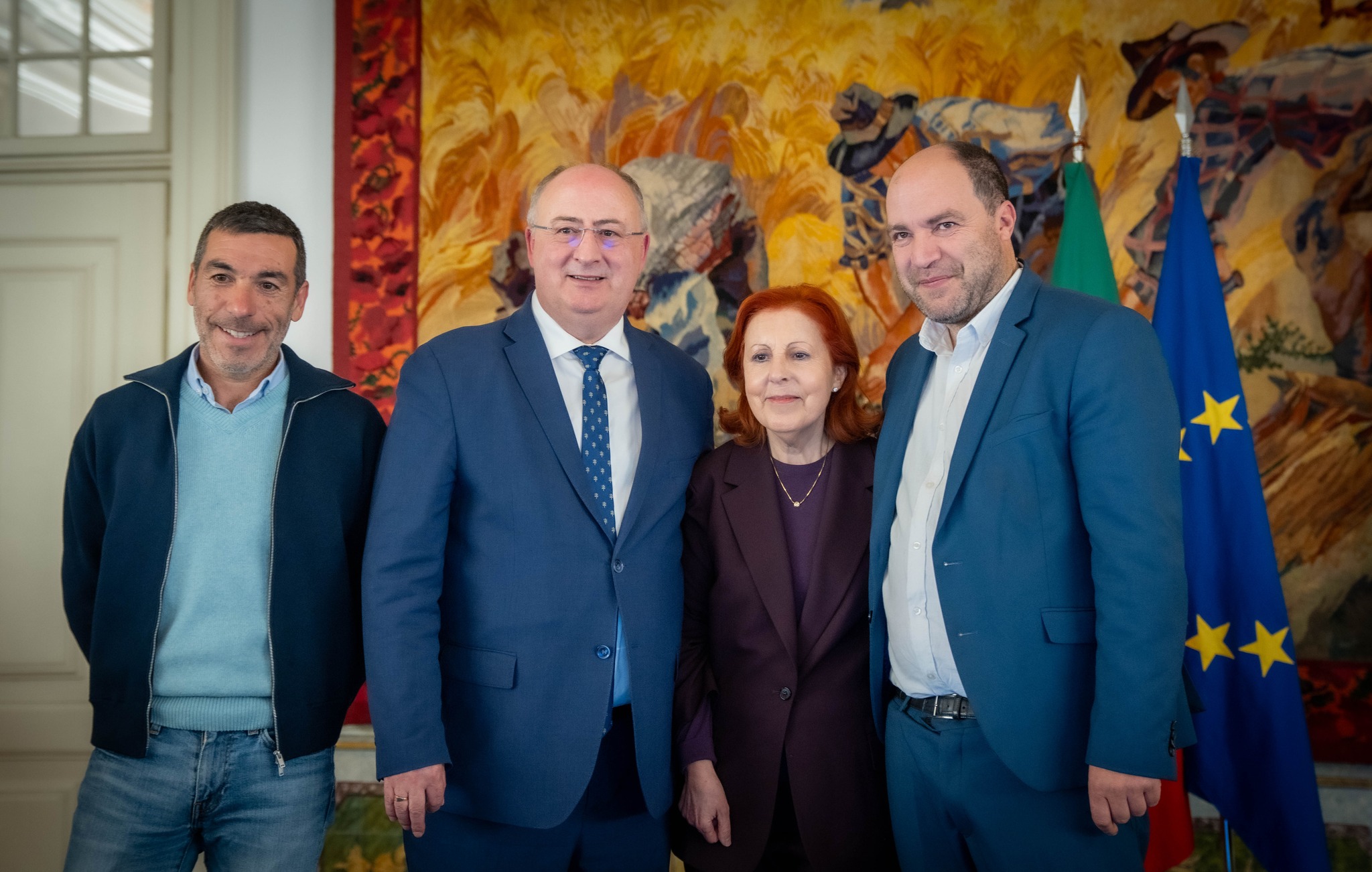 O presidente do Município de Marvão, Luís Vitorino, assistiu à apresentação do …