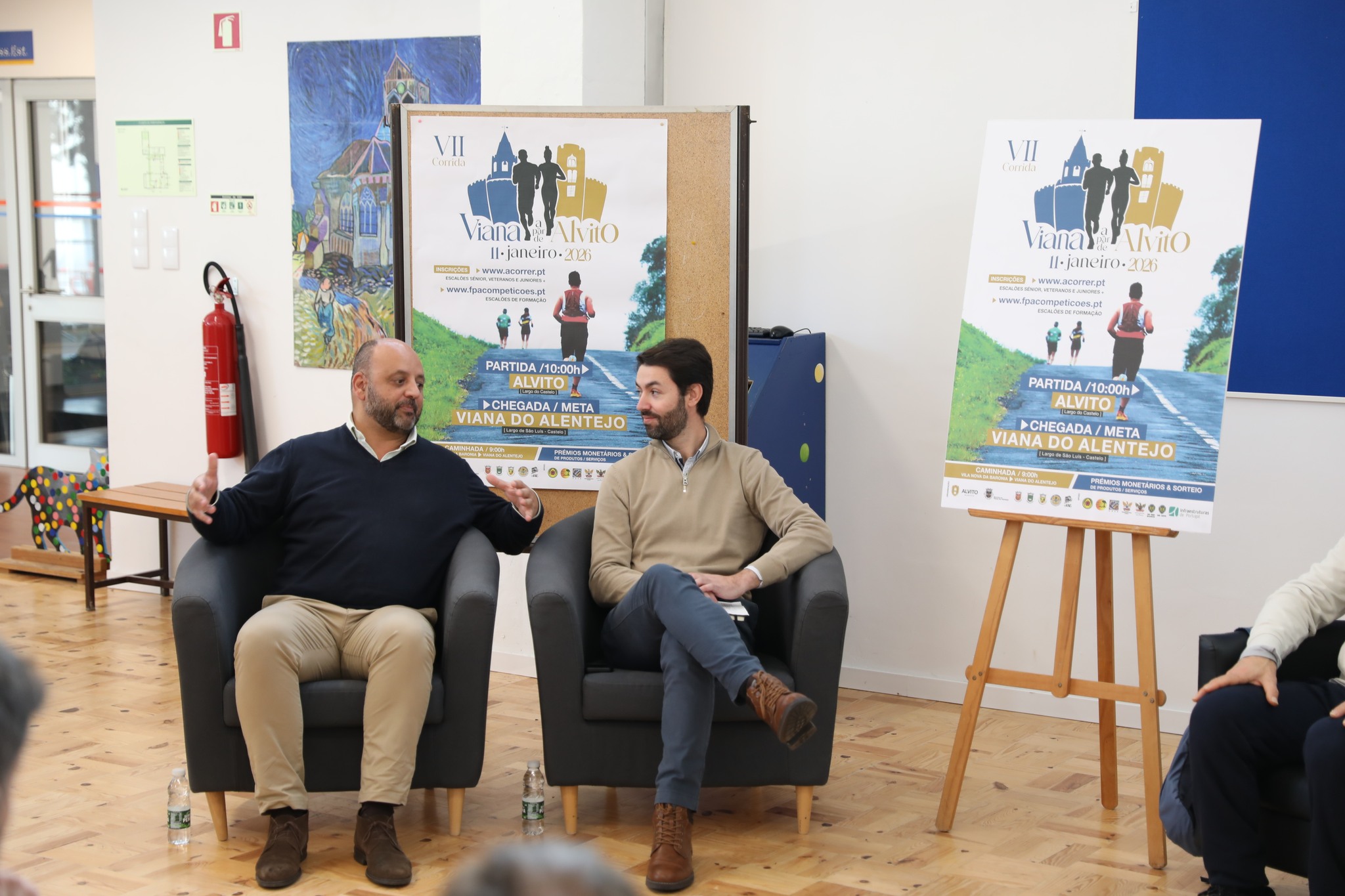 Apresentada “Corrida Viana-par-de-Alvito”
O Polivalente da Escola Básica e Secun…