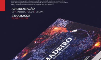 Apresentação do livro “Madeiro – Fólios de Poesia VI” no Teatro Clube de Penamac…