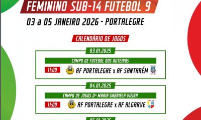 Torneio Interassociações Feminino Sub-14 
 3 de janeiro (sábado)
 11h00
 Campo …
