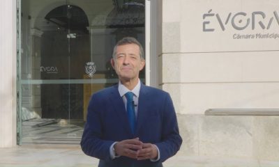 O Presidente da Câmara Municipal de Évora, Carlos Zorrinho, partilha a sua mensa…