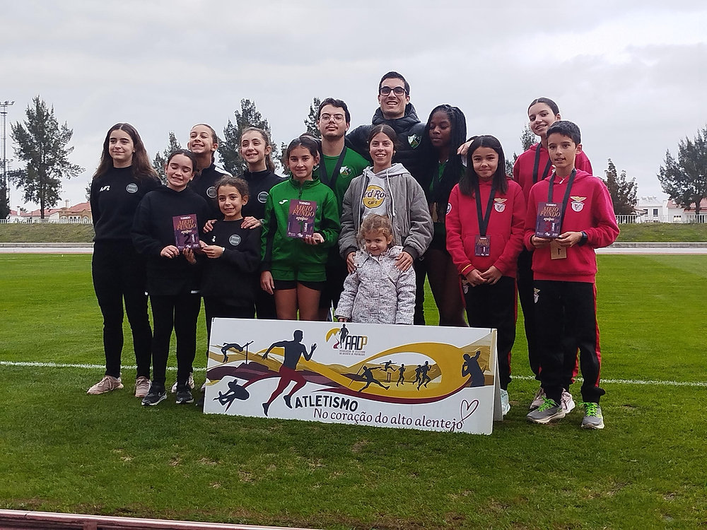 Sport Arronches e Benfica terceiro no Torneio de Meio-fundo