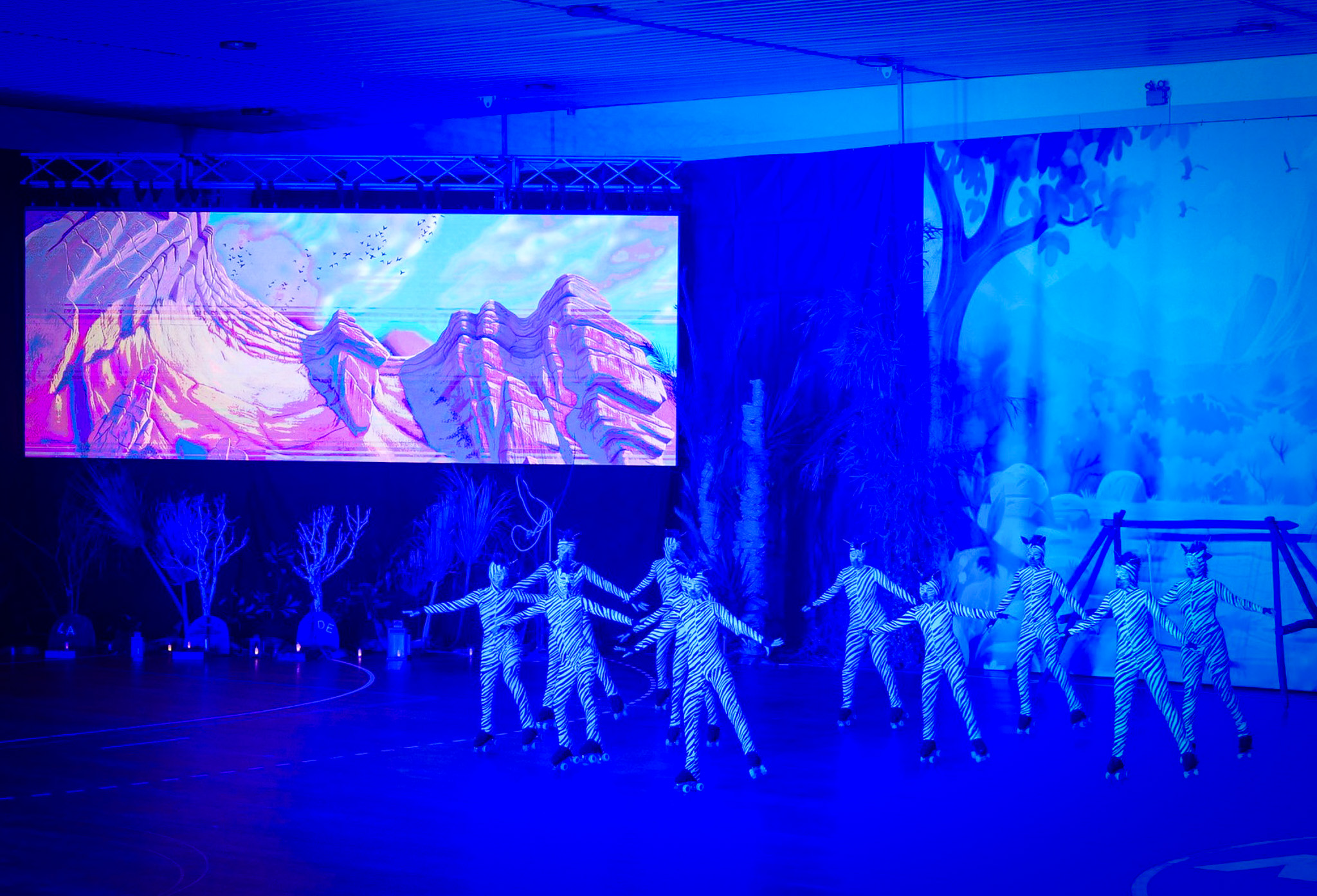 Academia de Patinagem do Marco apresentou “O Rei Leão” em cinco sessões