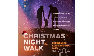 Castelo de Paiva promove caminhada noturna de Natal com percurso urbano de 4 km