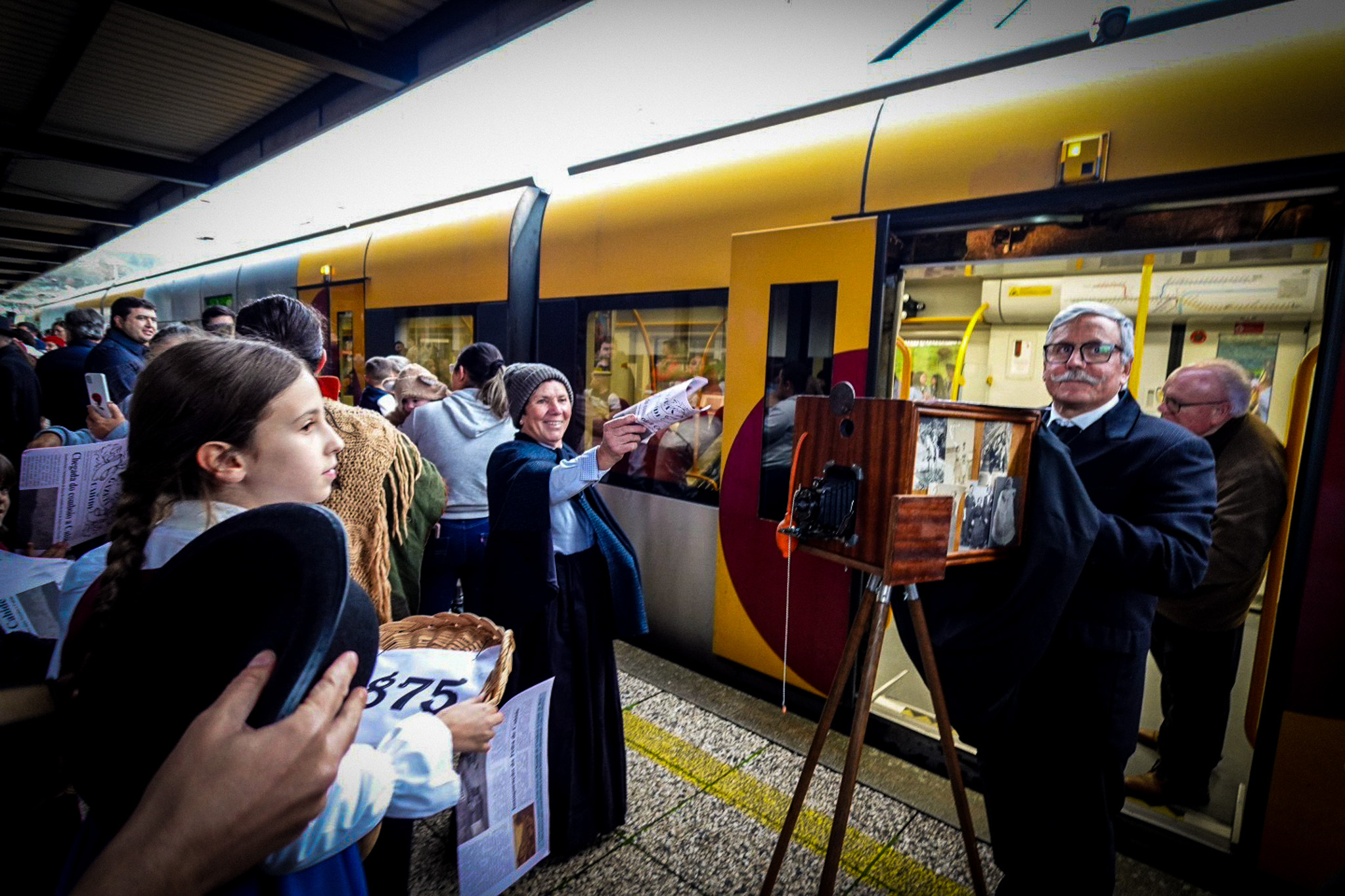Caíde de Rei assinala 150 anos da chegada do comboio à estação ferroviária