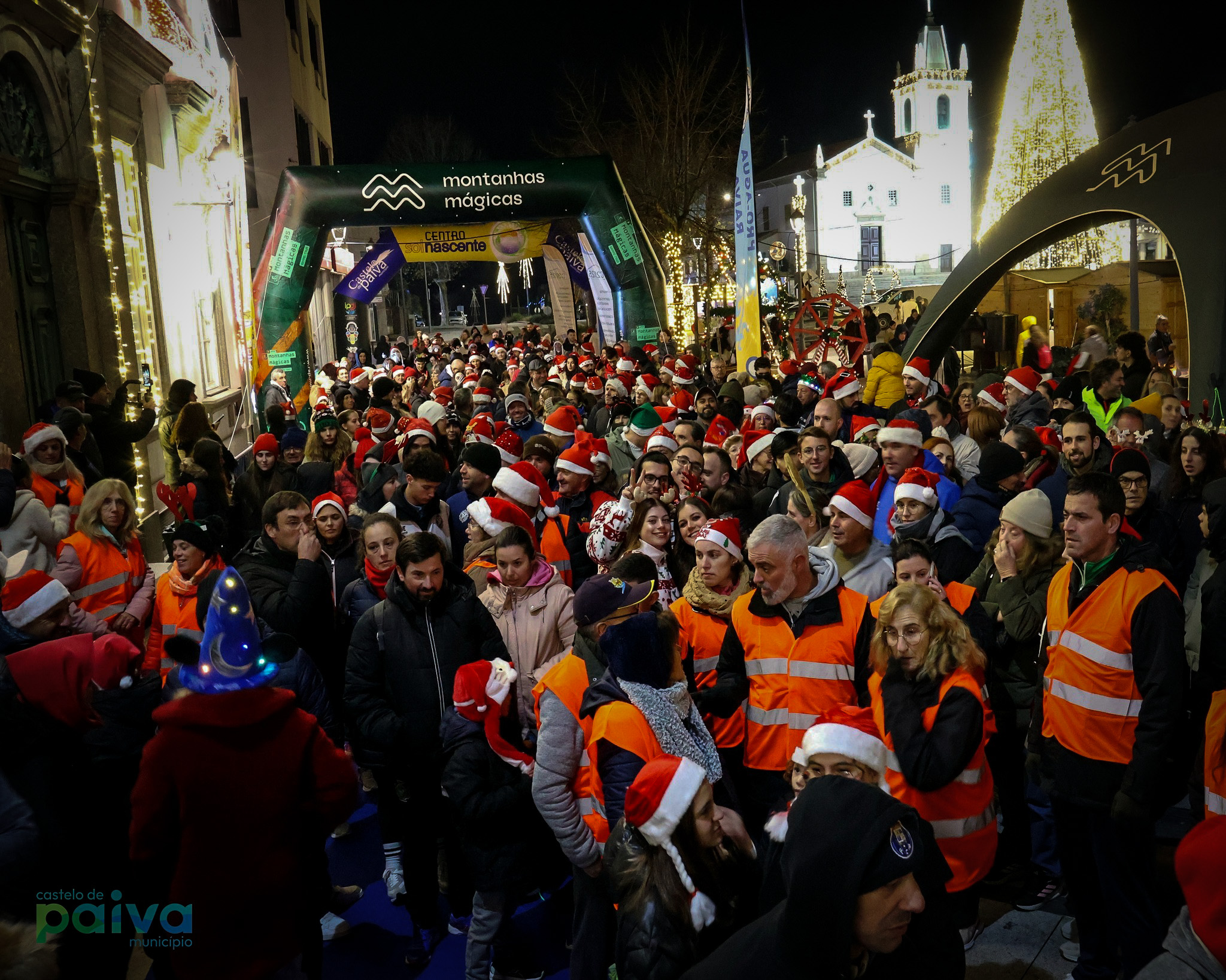 Cerca de 800 pessoas participaram na “Paiva Christmas Walk” em Castelo de Paiva