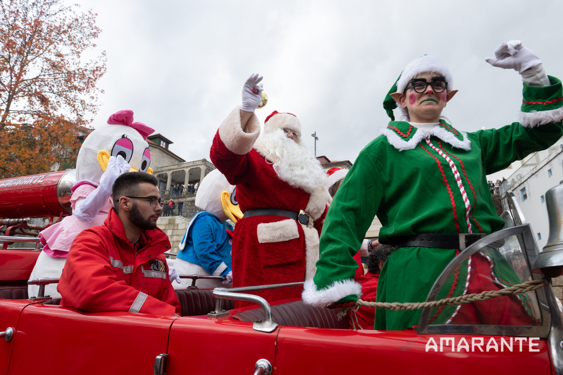 Chegada do Pai Natal ao Rossio marca início das atividades natalícias em Vila Meã