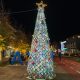 Decoração de Natal em crochet ilumina a cidade da Lixa