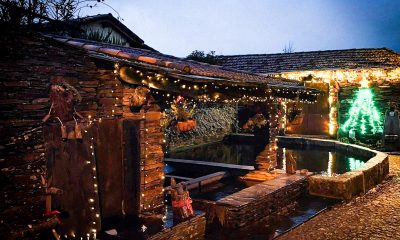 Espirito natalício tradicional renasce nas ruas iluminadas da aldeia de xisto de Quintandona