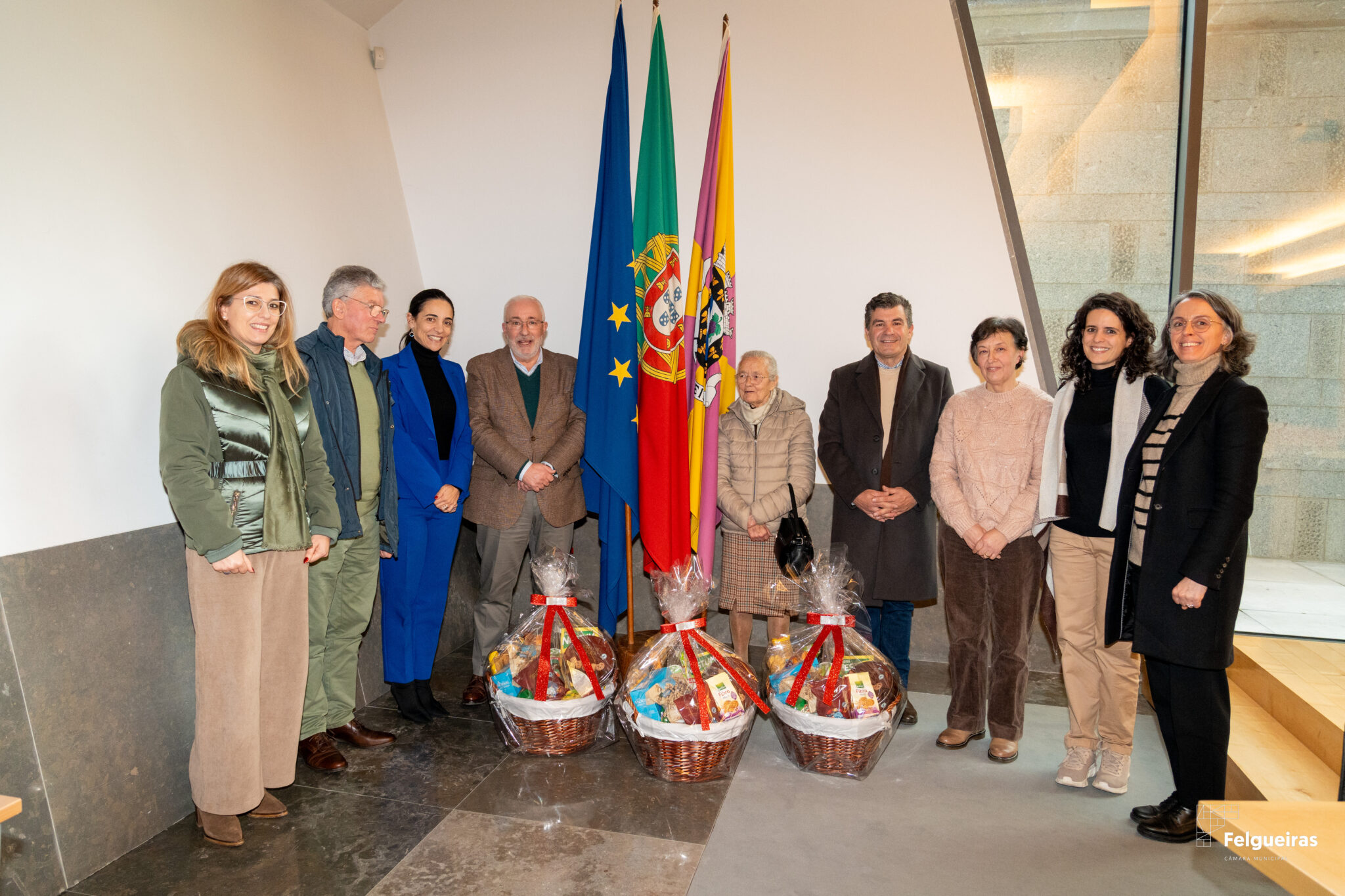Felgueiras entrega cabazes alimentares a três instituições no âmbito de campanha escolar contra o desperdício