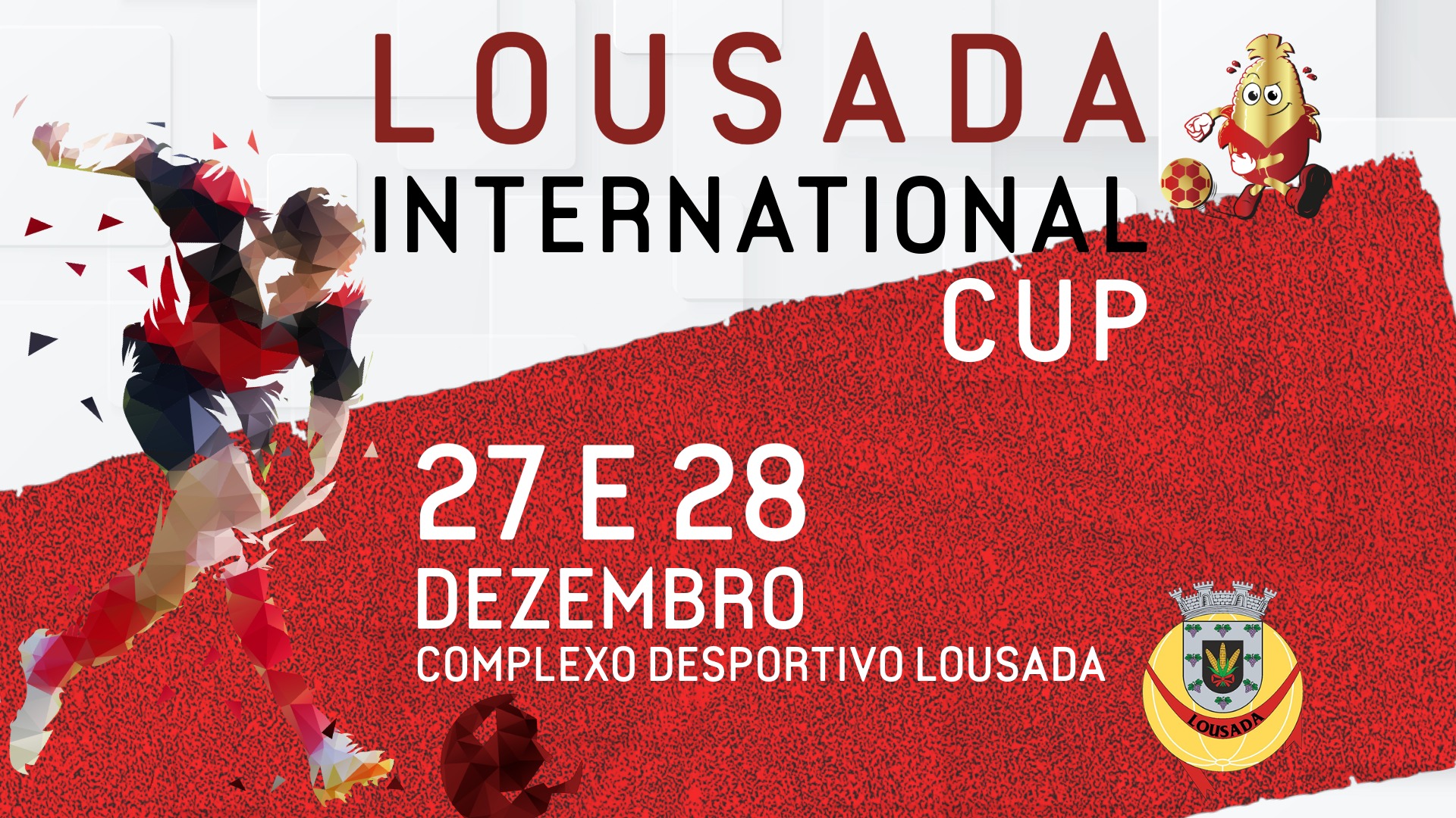 Lousada recebe torneio internacional de futebol jovem nos dias 27 e 28 de dezembro