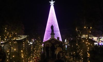 Luzes de Natal acendem-se em Paredes para uma temporada de magia