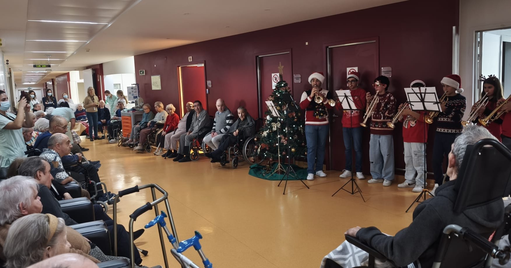 Município de Felgueiras e Conservatório promovem concertos de Natal em lares do concelho