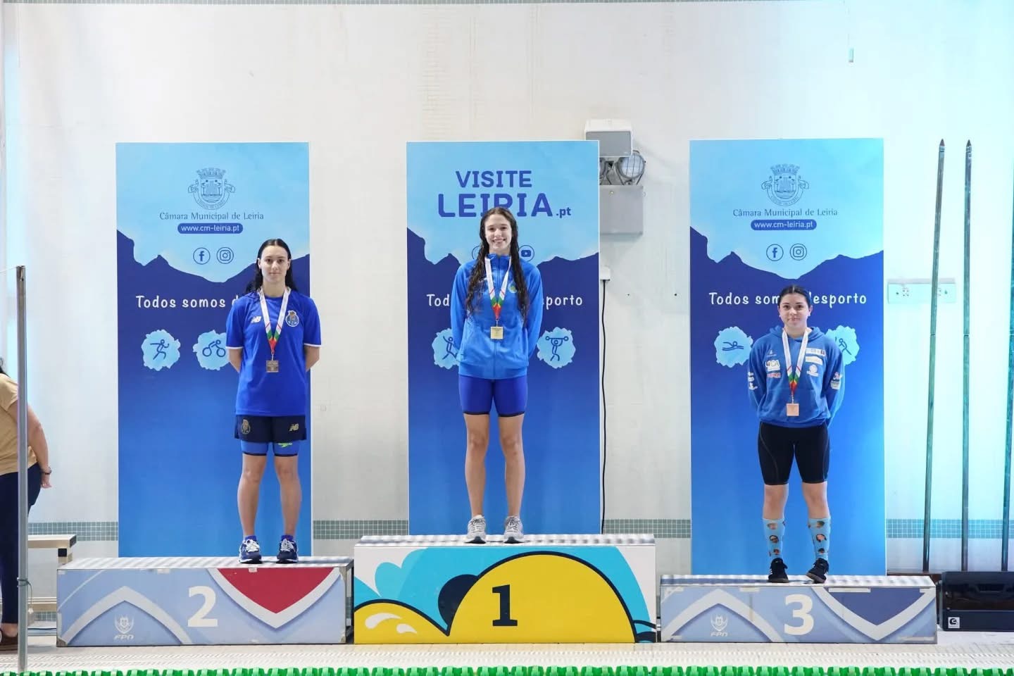 Nadadores pacenses conquistam títulos nacionais em Leiria