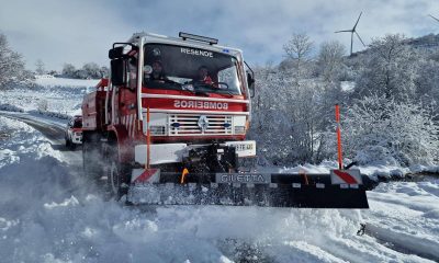 Neve na serra de Montemuro mobiliza meios de protecção civil em Resende
