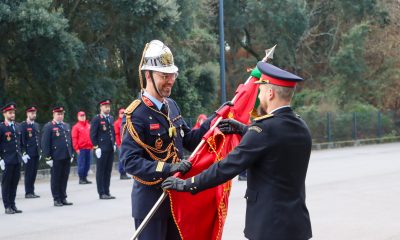 Nuno Brito tomou posse como comandante dos Bombeiros Voluntários Lordelo