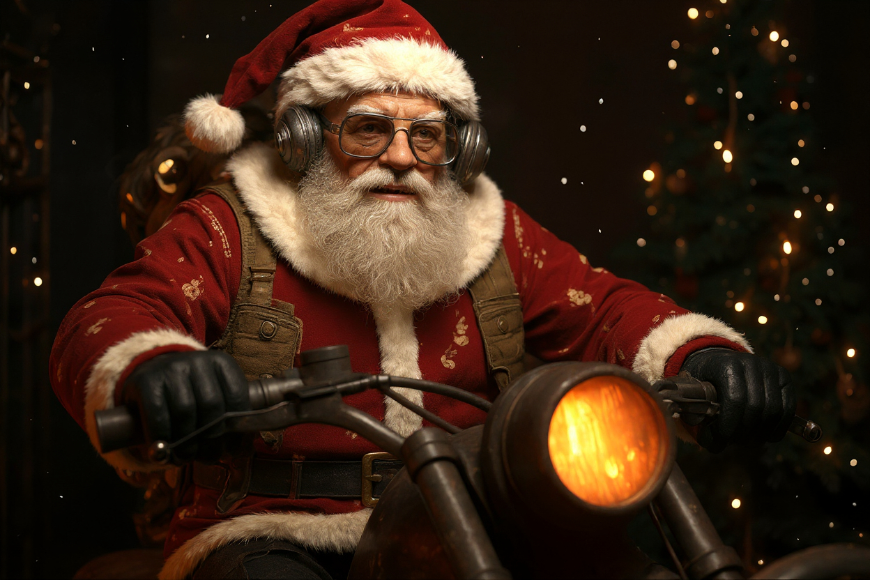 Paiva Natal agita fim de semana com bolo-rei gigante e desfile de Pais Natal motard