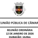 Reunião Ordinária da Câmara Municipal de Viana do Alentejo | 12 de janeiro de 20…