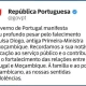 República Portuguesa está com Ministério dos Negócios Estrangeiros de Portugal.
