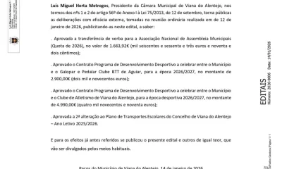 Edital 

Deliberações tomadas na reunião ordinária da Câmara Municipal de 12 de …