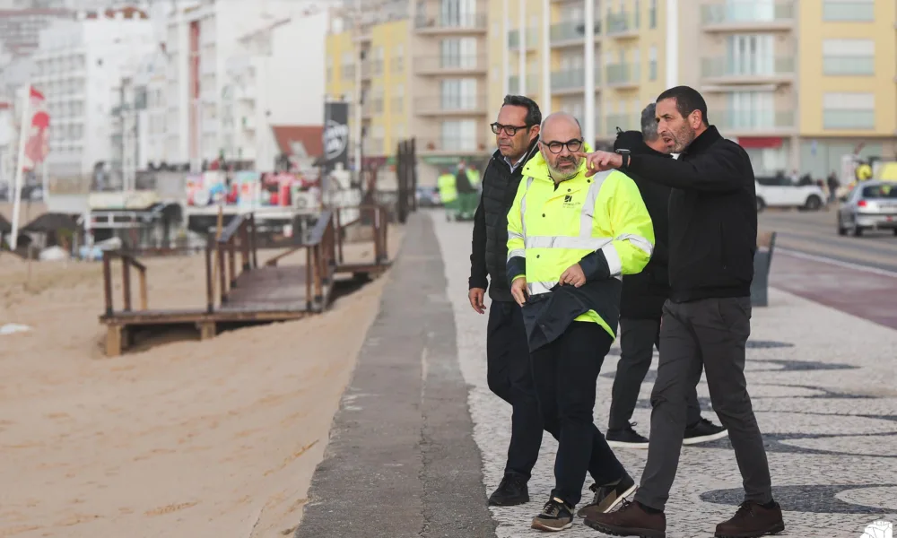 Governantes visitaram zonas afetadas pelo temporal