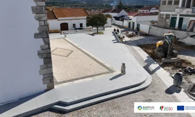 Requalificação do Largo Francisco Manuel Fialho entra na fase final em Vila Nova da Baronia