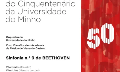Concerto Comemorativo do 50º Aniversário da Universidade do Minho Realiza-se em Guimarães