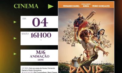 CINEMALTER
DAVID

  4 de janeiro (Domingo)
Cineteatro de Alter do Chão – 16H00
…