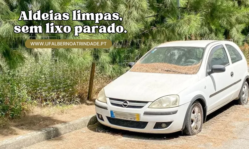 Albernoa e Trindade lançam alerta para remoção de viaturas abandonadas