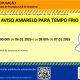 Aviso Amarelo – Tempo Frio 
 Entre as 00h00 de dia 06/01 e as 09h00 de dia 07/01…