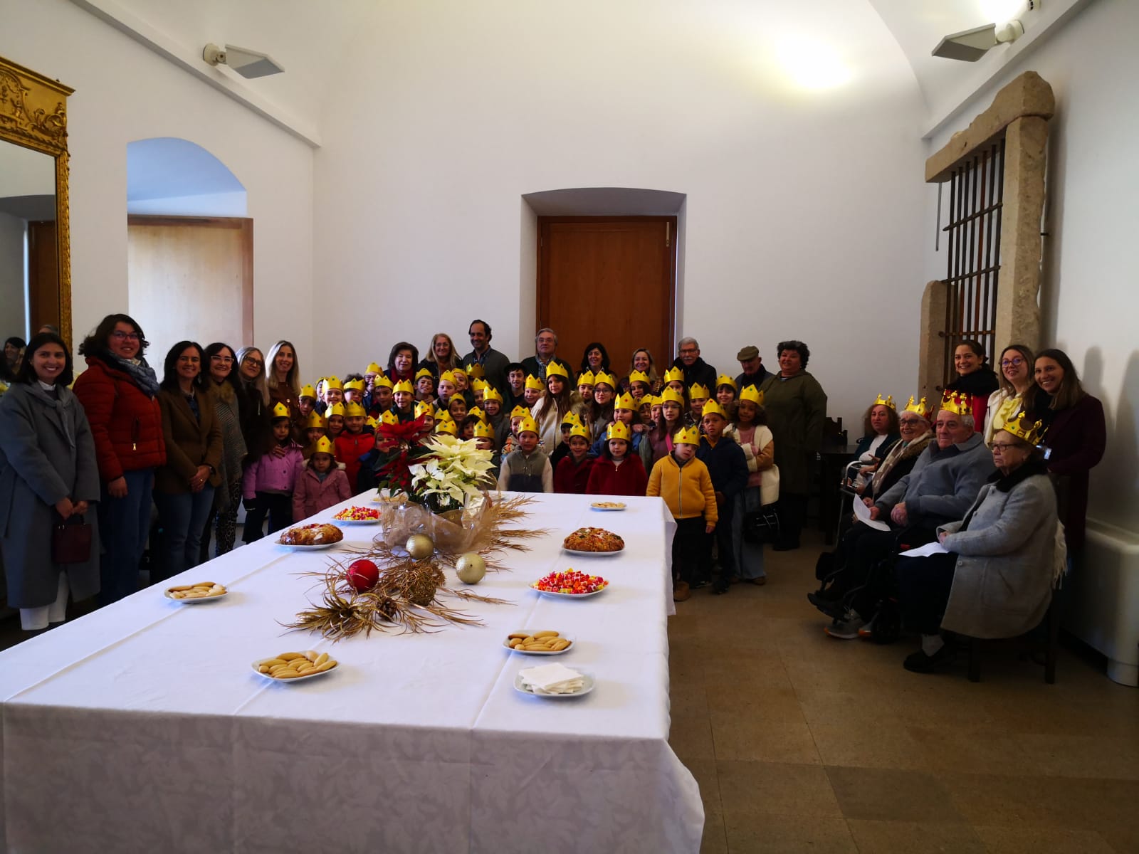 No Dia de Reis, foram várias as instituições do concelho que estiveram na Câmara…