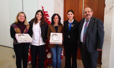 A Presidente da Câmara Municipal, Fermelinda Carvalho e a Vereadora do Turismo, …