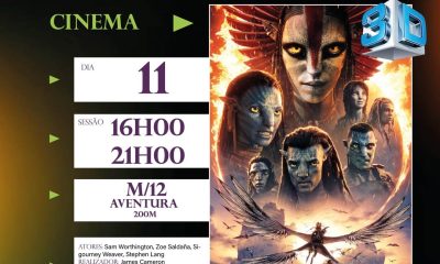 CINEMALTER
AVATAR – FOGO E CINZAS 3D

 11 de janeiro (Domingo)
Cineteatro de Al…