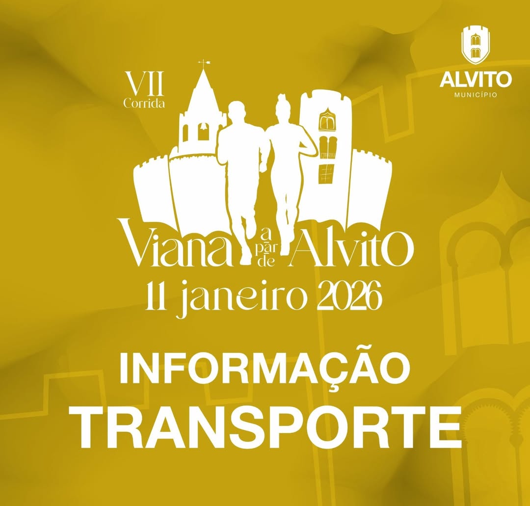 Corrida Viana-a-Par-de-Alvito – Informação sobre Transporte

O Município de Alvi…