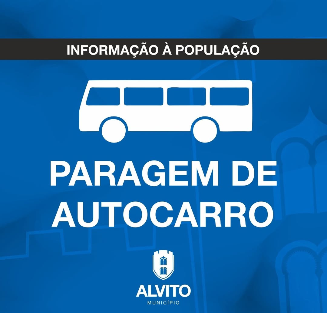 Informação – Paragem de autocarro 

O Município informa que, a partir da próxima…