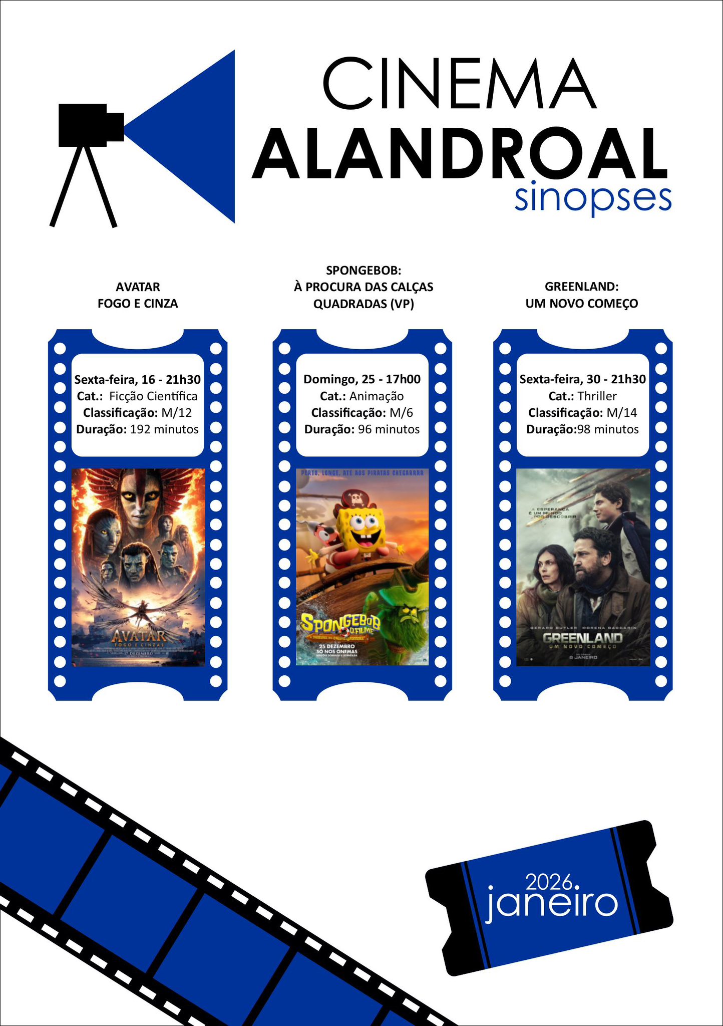 𝐂𝐢𝐧𝐞𝐦𝐚 𝐀𝐥𝐚𝐧𝐝𝐫𝐨𝐚𝐥 

Conheça os filmes que serão exibidos no Fórum Cultural de Ala…