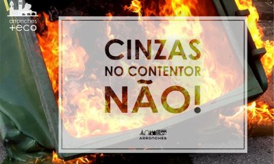 //CINZAS NO CONTENTOR NÃO!!!

Não deposite as cinzas e as brasas nos contentores…