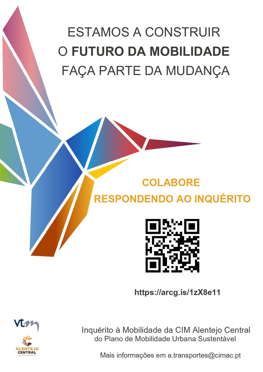 Responda ao inquérito e ajude-nos a contruir o futuro da mobilidade, faça parte …