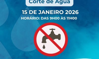 Aviso à População – Corte no Abastecimento de Água 

No âmbito dos trabalhos da…