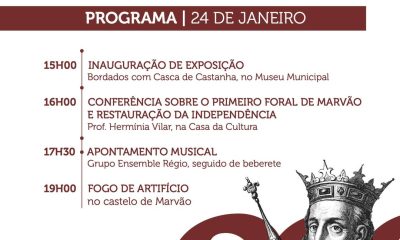 Comemorações dos 800 Anos do 1º Foral de Marvão (1226-2026) e da Restauração da…