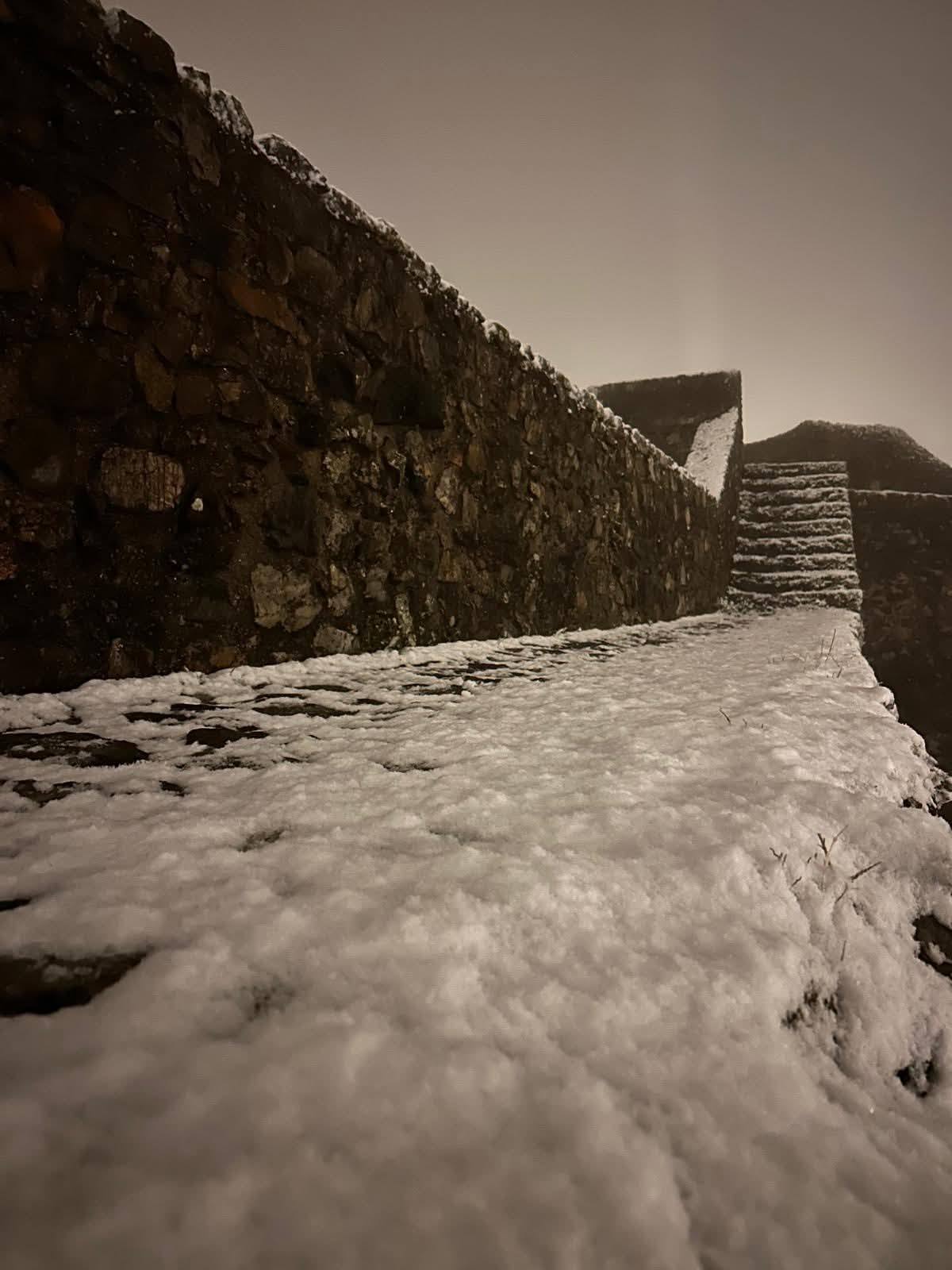 Cinco anos depois, voltou a nevar com intensidade em Marvão. 

Nas vésperas da …