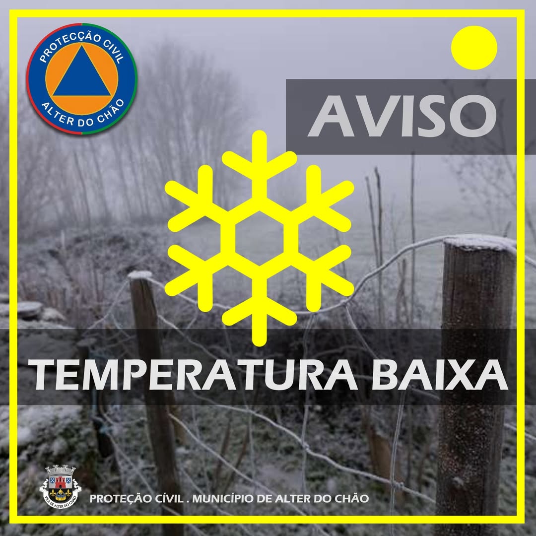 ATENÇÃO 

Aviso Meteorológico – Aviso Amarelo para Neve  para o Distrito de Port…