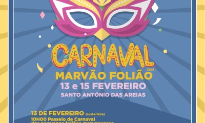 Carnaval Marvão Folião 
 Santo António das Areias 

 13 de fevereiro (sexta-fei…