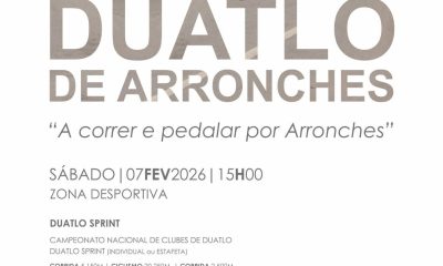 XVIII DUATLO DE ARRONCHES

Dia 7 de fevereiro (sábado), pelas 15H00, com partida…